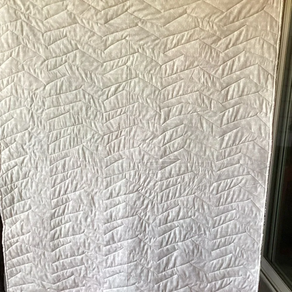 Hand Crafted Tulip Tango Quilt